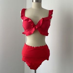 •FINAL PRICE• H&M Red Bikini Sz 34A & 6